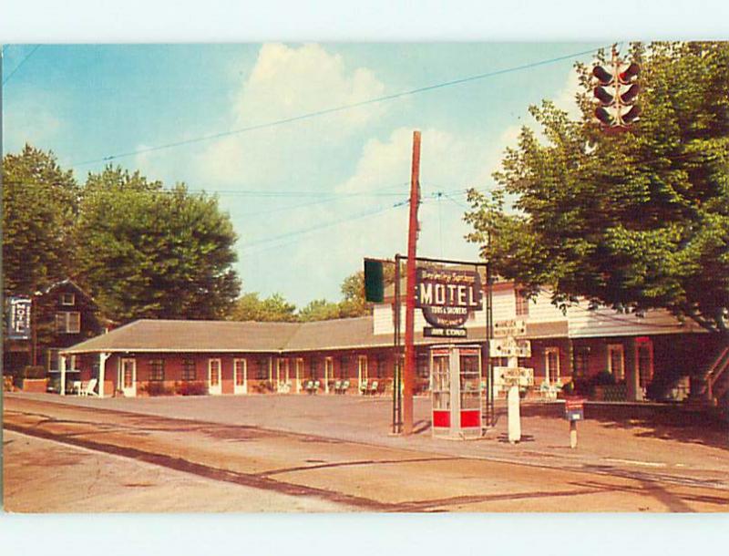 Unused Pre-1980 BERKELEY SPRINGS MOTEL Berkeley Springs WV u3015@