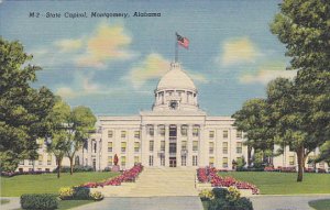 Alabama Montgomery State Capitol Building Curteich