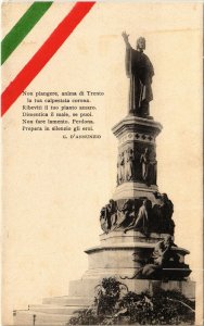 CPA Trento Monumento a Dante ITALY (801323)