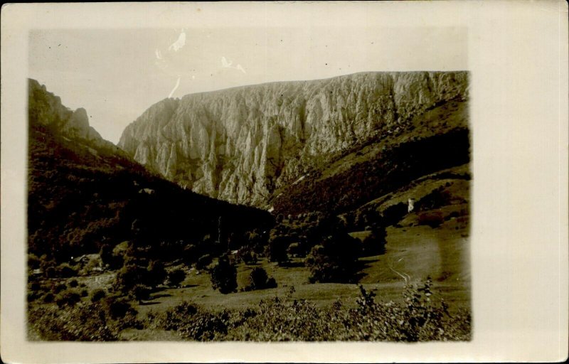 IMR00136 romania cluj cheile turzii gorge general view 1932 real photo 9x14 cm