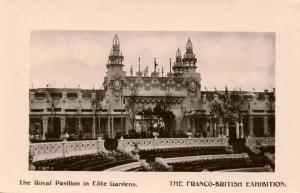 UK - England, London. 1908, The Franco-British Exposition, Royal Pavilion in ...