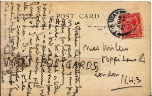 Genealogy Postcard - Miller - ????ilous? Road - London N.W.3. - Ref 133B