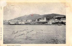 Freetown Sierra Leone Scenic View Antique Postcard J40711