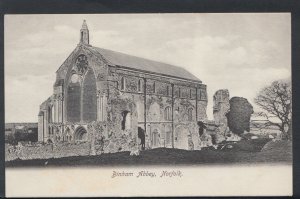 Norfolk Postcard - Binham Abbey      RS6683