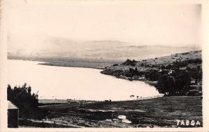 Tabga Israel Scenic View Waterfront Real Photo Antique Postcard (J34855)