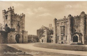 Durham Castle Postcard - Castle - Courtyard - Ref TZ9084