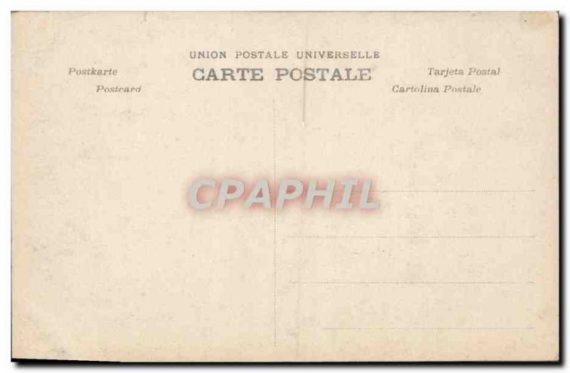 Old Postcard Fantasy Children Guardian Angel