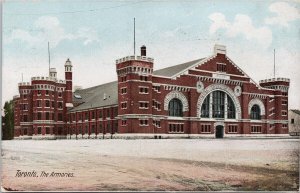 The Armories Toronto Ontario ON Ont c1906 Postcard E79