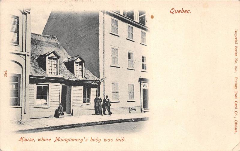 B92080 quebec house where montgomery s body was laid  canada