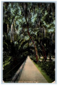 1912 Bridgewood Avenue Daytona Florida FL Antique Posted Postcard