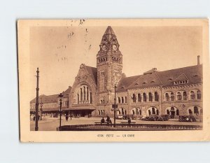 Postcard La Gare, Metz, France
