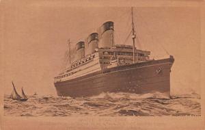 White Star Line, Quadruple Screw RMS Majestic, Largest Steamer in the World U...