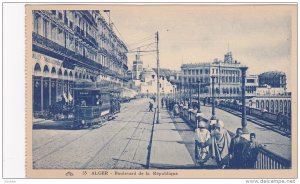 Boulevard De La Republique, Alger, Algeria, Africa, 1910-1920s