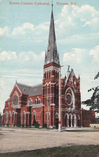 The Roman Catholic Cathedral - Victoria BC, British Columbia, Canada - DB