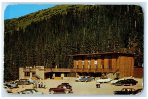 1954 Berthoud Pass Lodge At Top Of Berthoud Pass Cars Idaho Spring CO Postcard