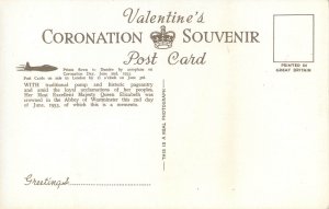 British Royalty Postcard the Queen's Procession Westminster Abbey
