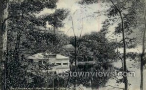 Boat House & Lake, Wellesley College - Massachusetts MA