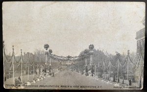 Vintage Postcard 1909 Court of Honor, Inauguration, Washington, D.C.