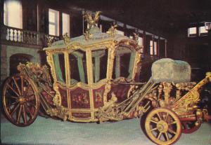 The Crown Coach XVIIIth Century National Museum of Coaches Lisboa Portugal