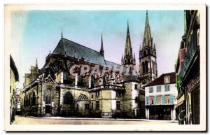 Postcard Old Mills L & # 39Abside De La Cathedrale