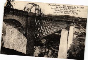 CPA PUY-de-DOME - Viaduc des FADES - Le plus haut d'Europe - Longueur (222128)