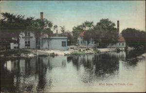 Putnam CT River Scene c1910 Postcard