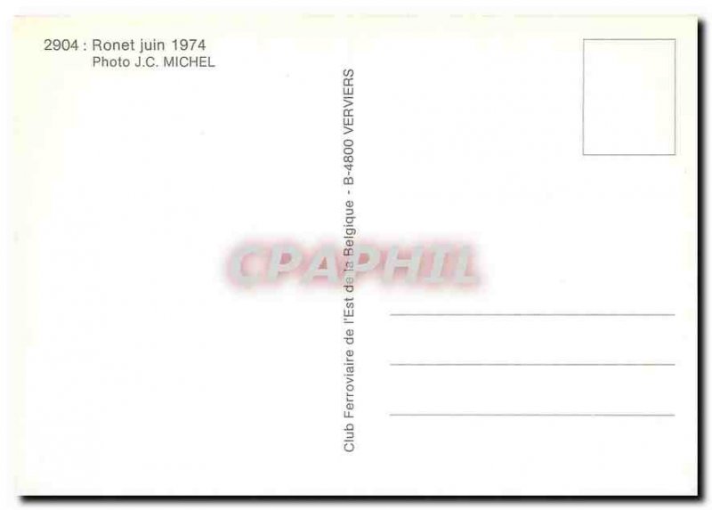 Postcard Modern Ronet