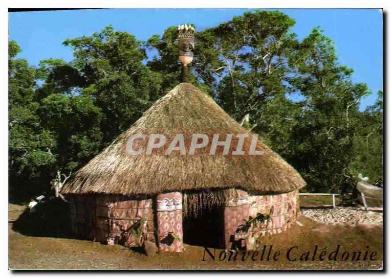  Modern Postcard New Caledonia Case melanesienne has Bourail