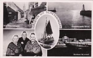 Netherlands Greetings From Scheveningen Multi View Photo