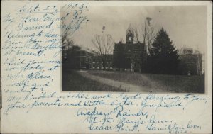 Cedar Point OH Mount St. Mary. Seminary Real Photo Postcard c1905