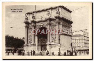 Old Postcard Marseille Porte d & # 39Aix