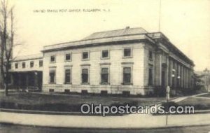 Elizabeth, NJ USA Post Office Unused 