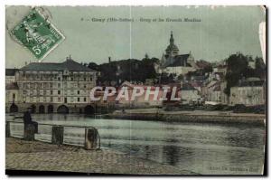 Old Postcard Gray (Haute Saone) Gray and Grands Moulins