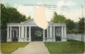 Old Postcard Hygeia Spring Waukesha Wis