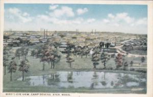 Military BIrds Eye View Camp Devens Ayer Massachusetts