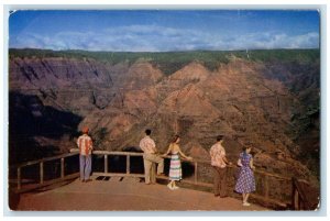 c1960's Waimea Canyon Scenic Masterpieces Island Of Kauai Hawaii HI Postcard