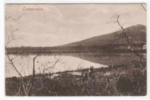 Luossavaara Mountain & Lake Sweden 1909 postcard
