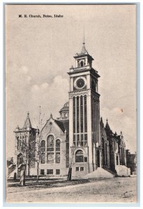 Boise Idaho ID Postcard M E Church Building Exterior View c1910 Vintage Unposted