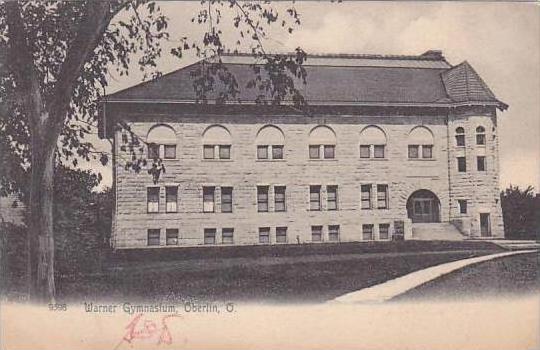 Ohio Oberlin Warner Gymnasium