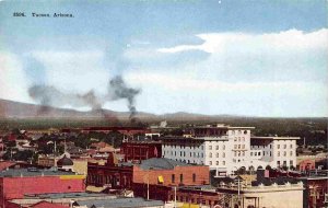 Panorama Tucson Arizona 1910c postcard