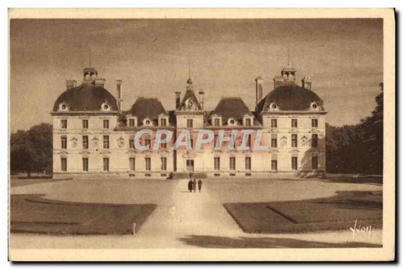 Old Postcard Cheverny Chateaux De La Loire