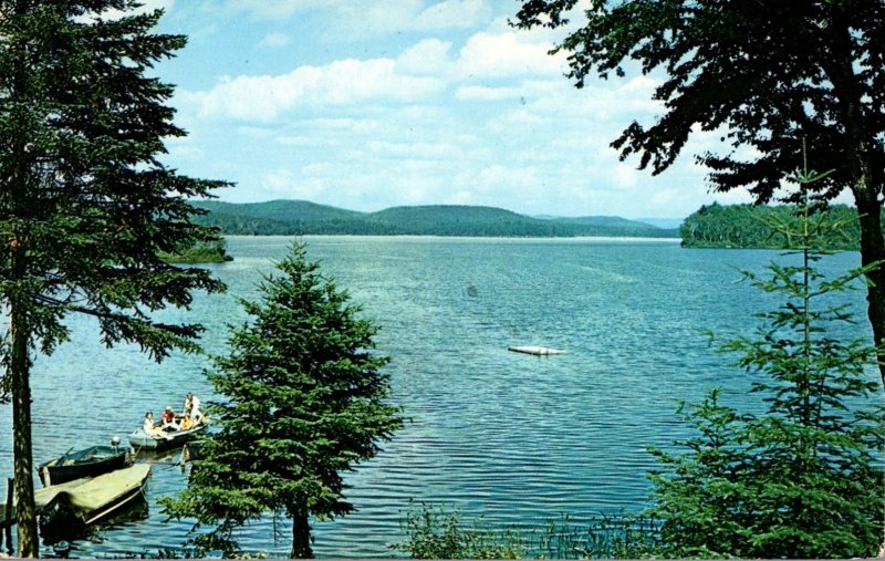 New York Adirondacks Sacandaga Lake From Road's End