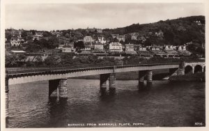 Postcard RPPC Barnhill from Marshall Place Perth Australia