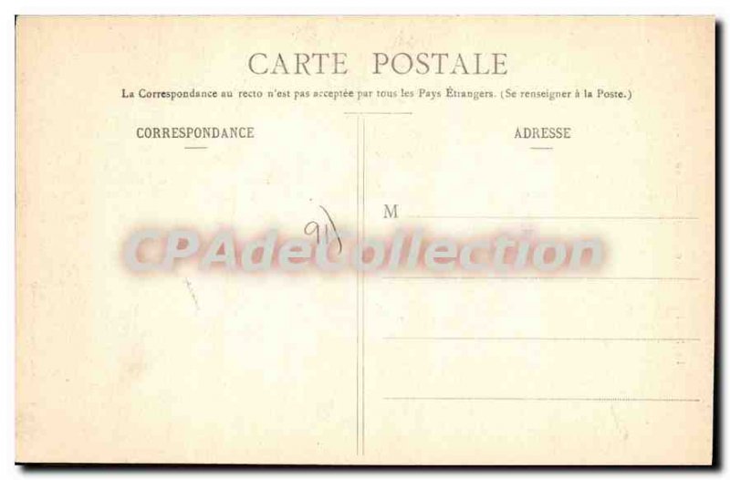 Postcard Old Gothic Chateau Les Bordes