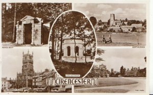 Gloucestershire Postcard - Views of Cirencester - Real Photograph - Ref 6772A