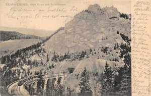 Lot 81 semmering lower cold gutter and polleros  austria railway train ploiesti