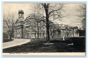 c1910's Normal School Toronto Canada Posted Antique Postcard 