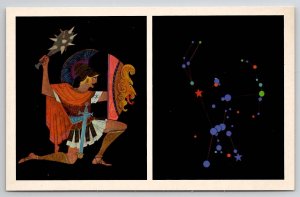 Astronomy Constellation Orion The Hunter Postcard L42