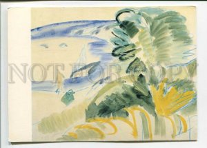 470764 Painting expressionism Ernst Ludwig Kirchner White beach Old postcard