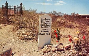 Dowd, Samples, Howard, Delaney & Kelly Boothill Graveyard, Tombstone, AZ USA ...